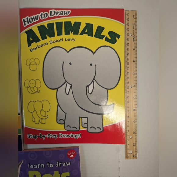 2 How To Draw Animals and Pets Paperback books with 1 Sketch Pad - New Items - Picture 6 of 10